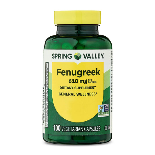 Fenugreko 610mg 100 Capsulas