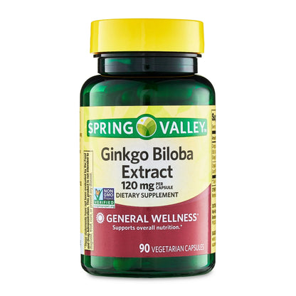 Ginkgo Biloba Extract 120 Mg 90 Capsulas