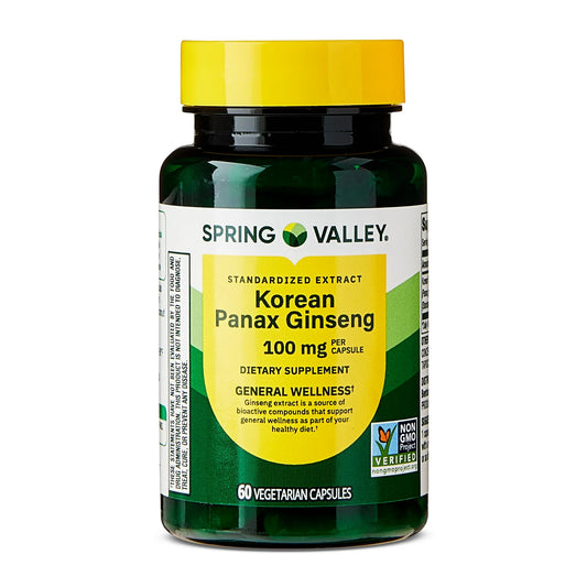 Koren Panax Ginseng 100mg 60 capsulas