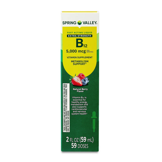 B12 Liquida 5,000mcg Sabor Berry 59 Dosis