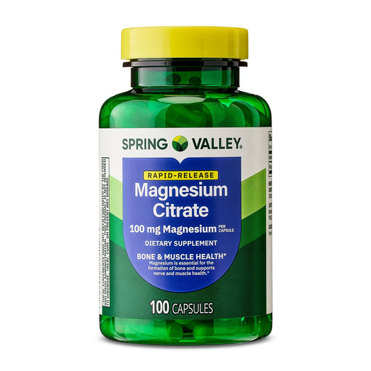 Citrato de Magnesio 100 capsulas