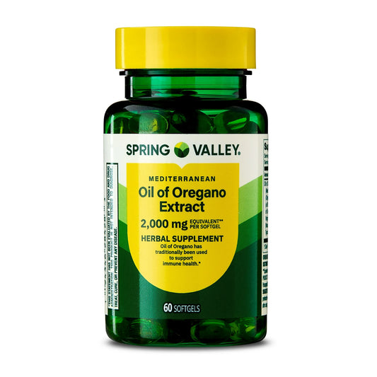 Aceite De Oregano 60 Softgels 2,000mg
