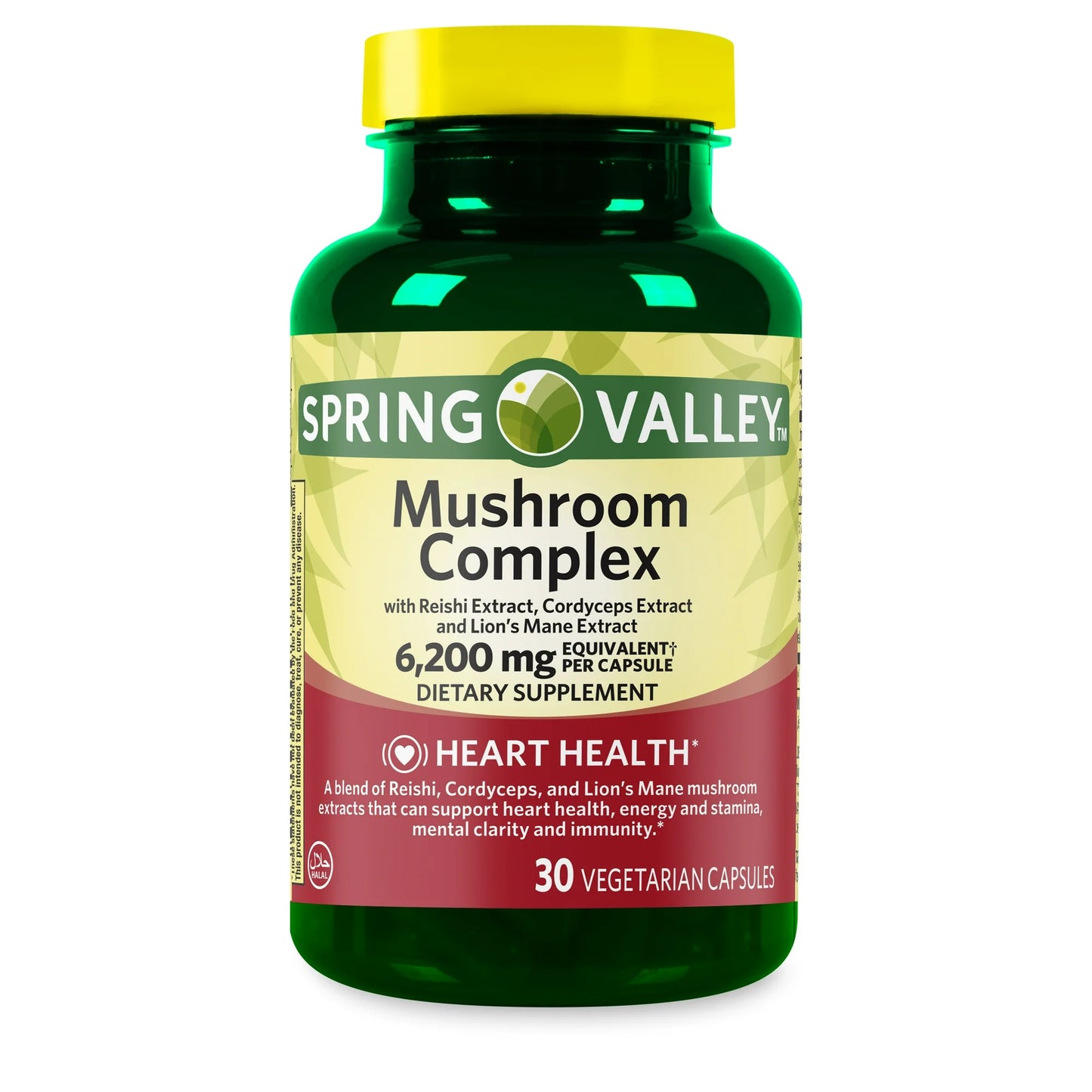 Mushroom Complex 6,200mg 30 capsulas