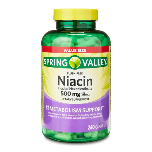 Niacin Vitamina B3 Value Size