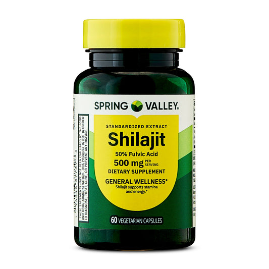 Shilajit 500mg 60 Capsulas
