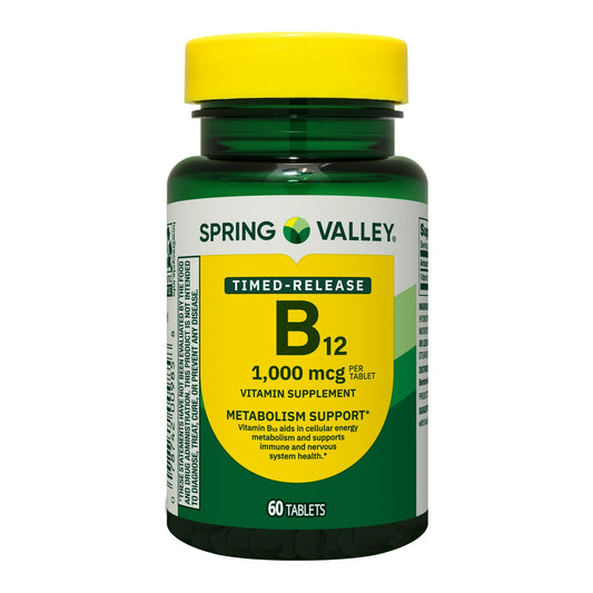 B12 1,000mcg 60 tabletas