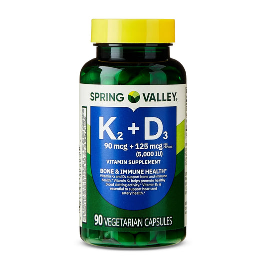 K2+D3 90mcg+ (5,000IU) 90 capsulas