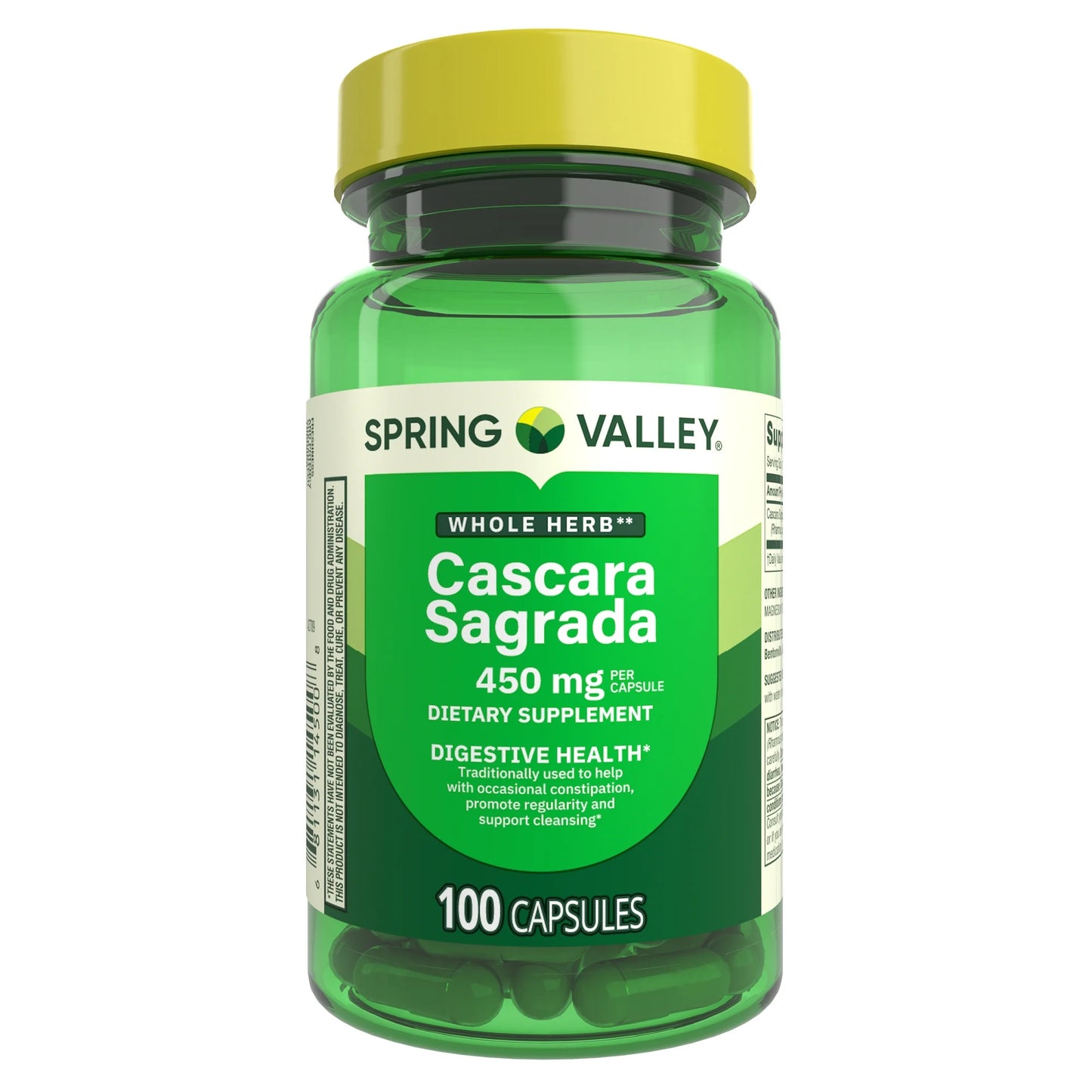 Cascara Sagrada 450 mg 100 capsulas