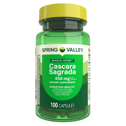 Cascara Sagrada 450 mg 100 capsulas