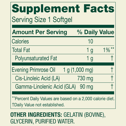 Evening Primrose Oil