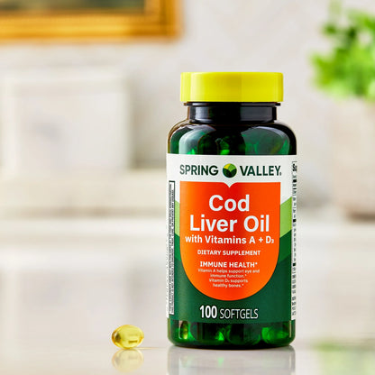 Cod Liver Oil plus Vitamins A&D3