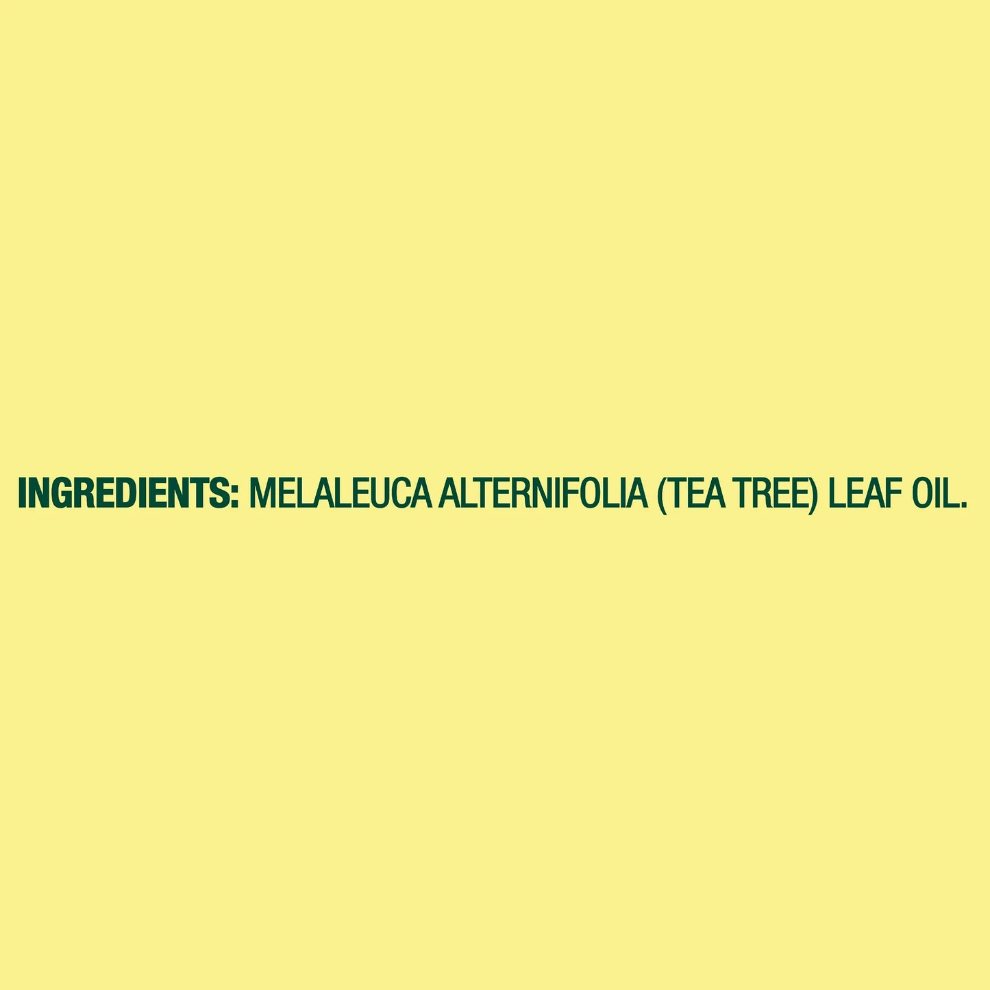Tea Tree Oil