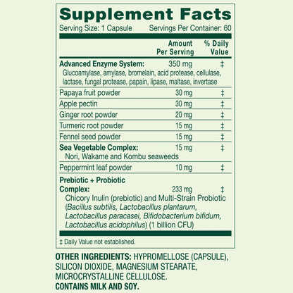 Digestive Enzymes Formula + Probioticos