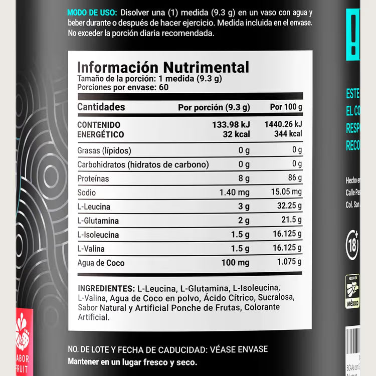 BCAAs Con Glutamina