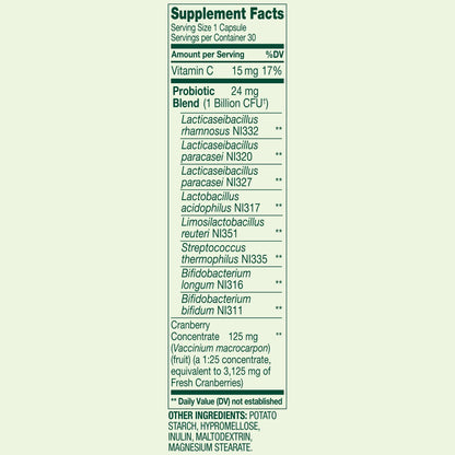 Womens Probiotic 30 Capsulas