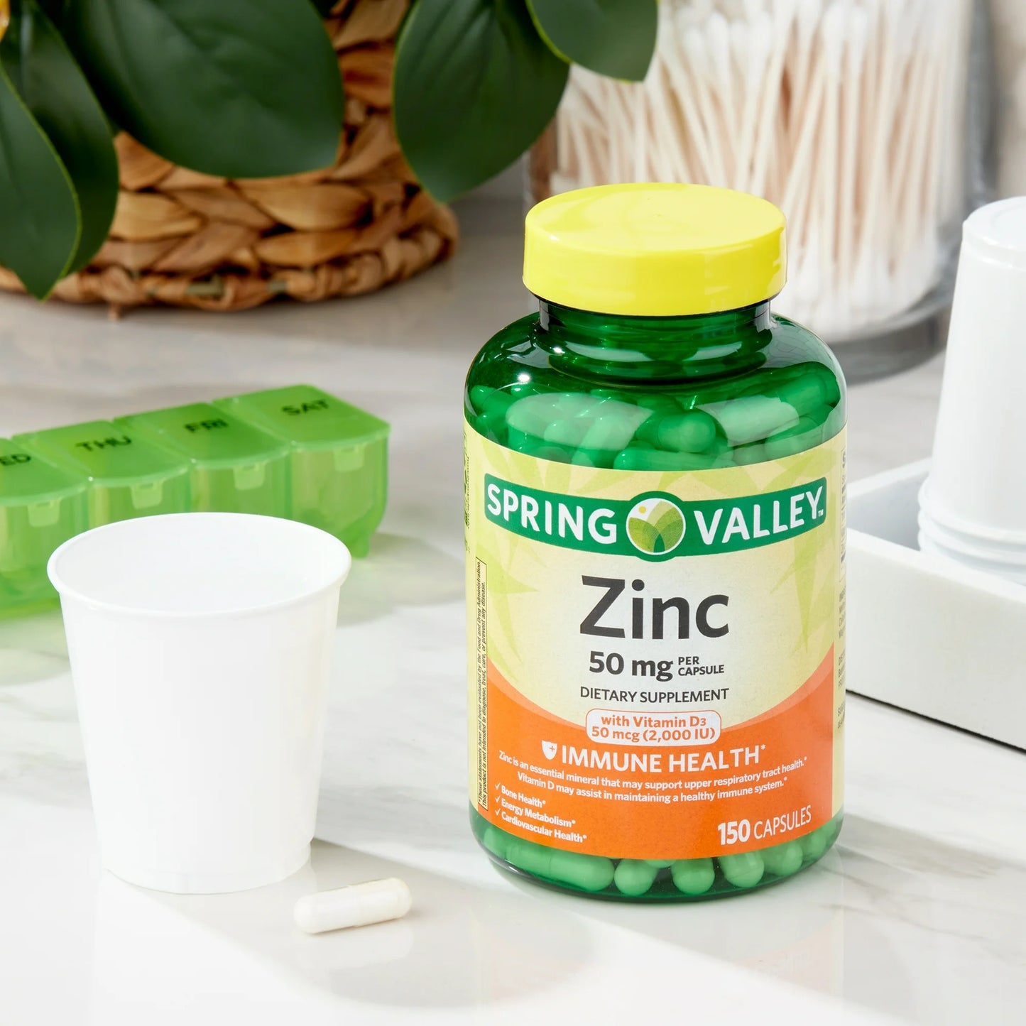 Zinc + D3 150 Capsulas