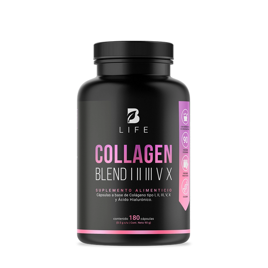 Colageno 1,2,3,4,5 Hidrolizado 180 capsulas Blife