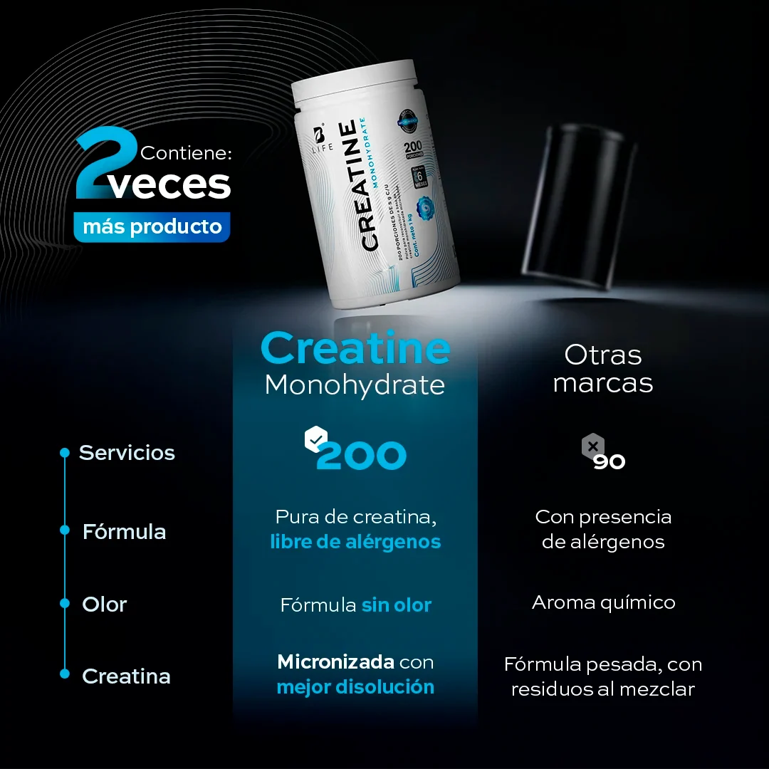 Creatina 200 Porciones Blife