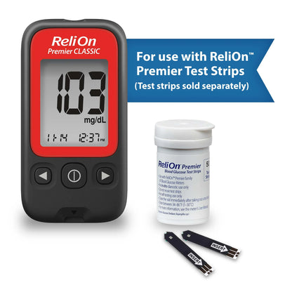 ReliOn Premier Classico Monitor De Glucosa