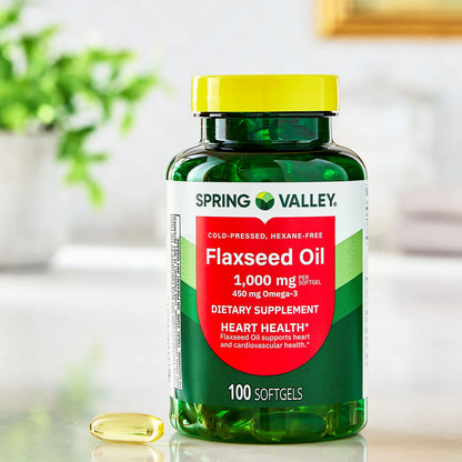 Flaxseed Oil 100 Softgels
