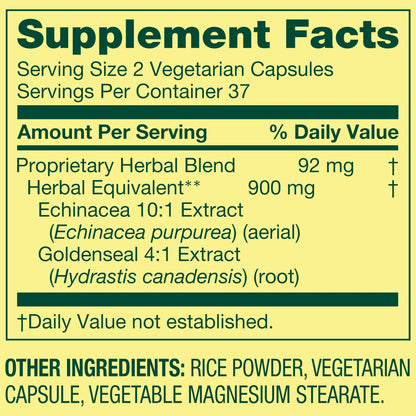 Echinacea Goldenseal Blend 900mg
