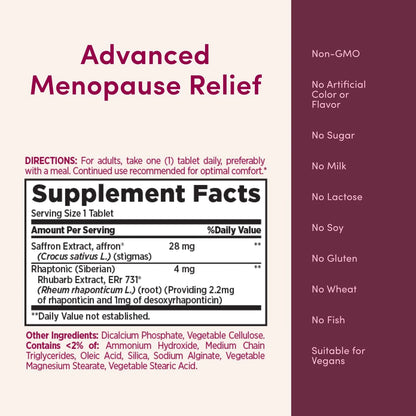 Menopause Relief Natures Bounty