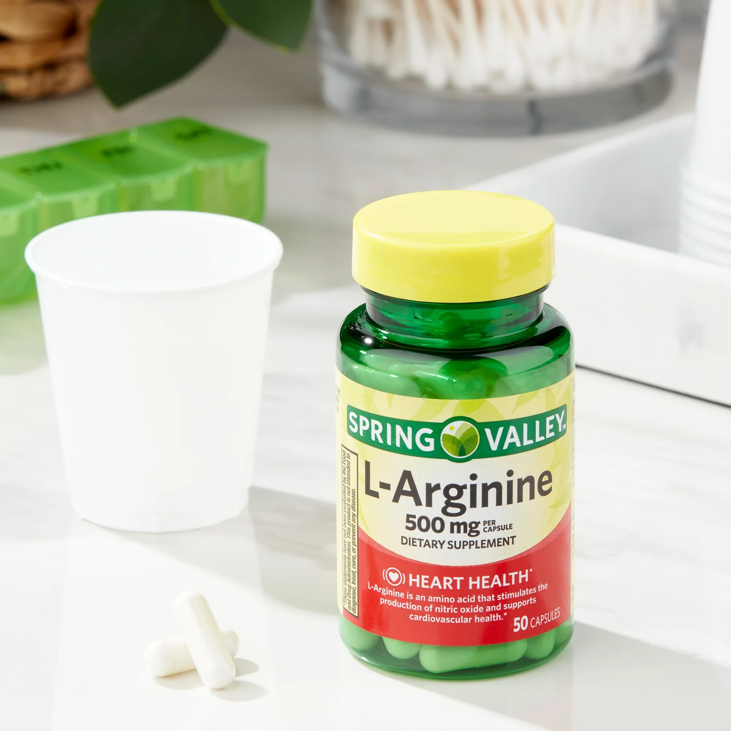 L-Arginina 500mg 50 capsulas