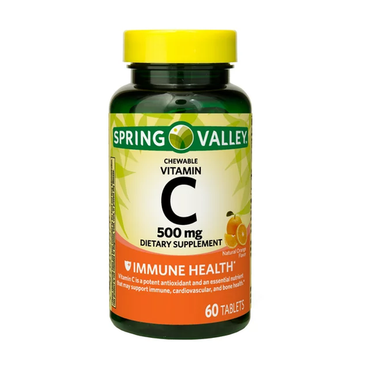 Vitamina C 500mg Masticable 60 tabletas