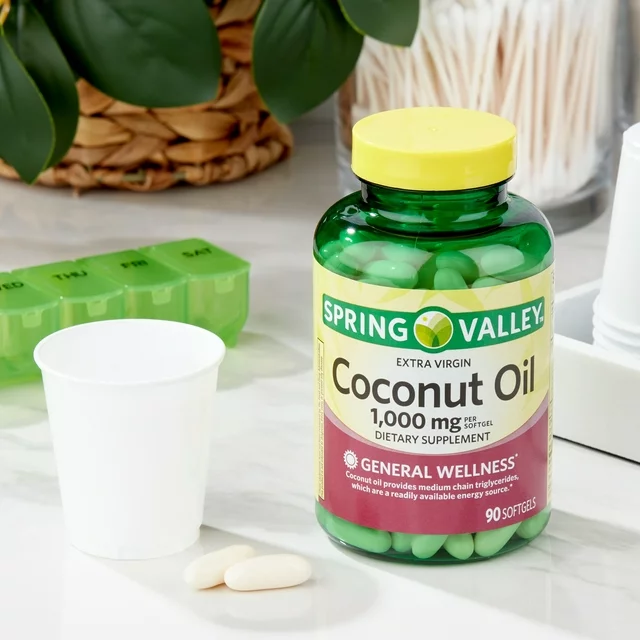 Coconut Oil 1,000mg 90 softgels