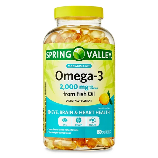 Omega 3 2,000mg 180 softgels