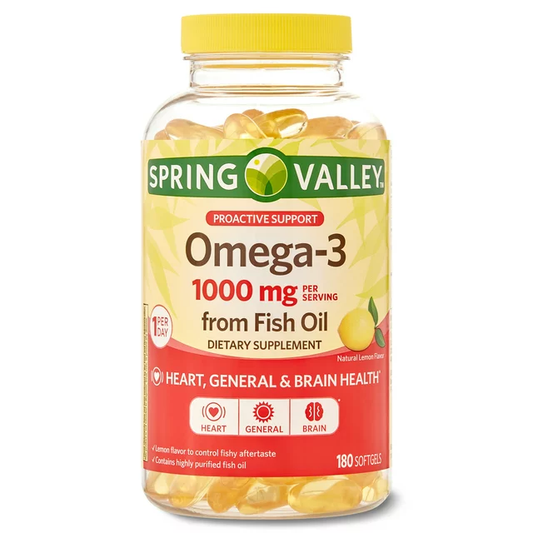 Omega 3 1,000mg 180 softgels