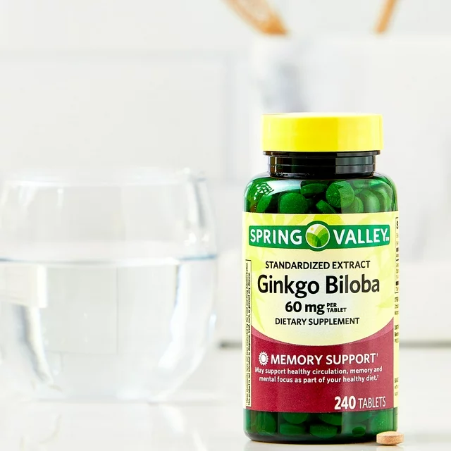 Ginkgo Biloba 60mg 240 tabletas