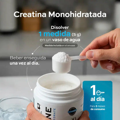 Creatina Monohidratada 90 Porciones