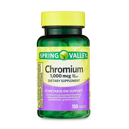 Chromium 1,000mg 100 tabletas