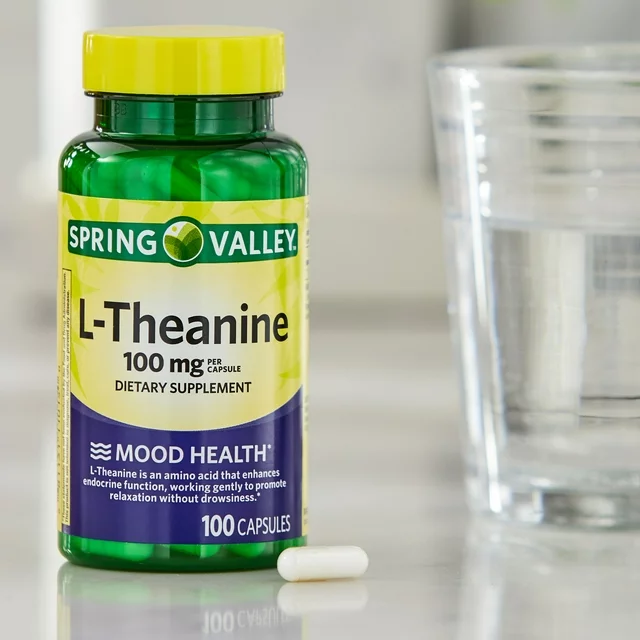 L-Theanine 100mg 100 capsulas