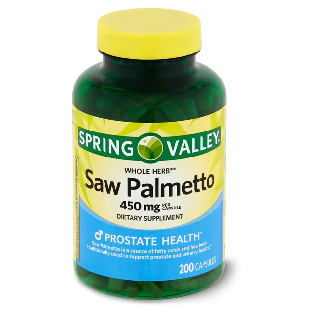 Saw Palmetto 450mg 200 capsulas