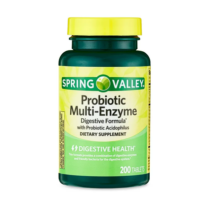 Probioticos Multi-Enzymas 200 tabletas