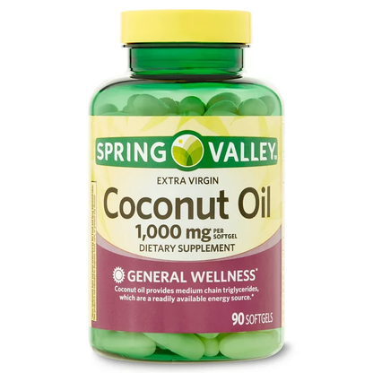 Coconut Oil 1,000mg 90 softgels