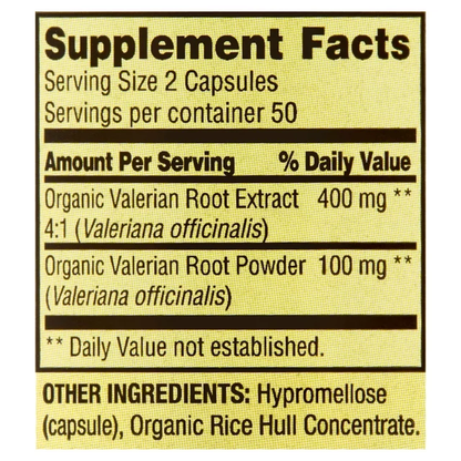 Valerian Root 500mg