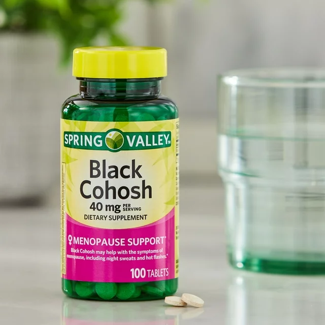 Black Cohosh 40mg 100 tabletas