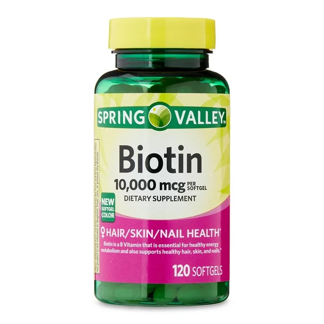 Biotina 10,000mcg 120 softgels