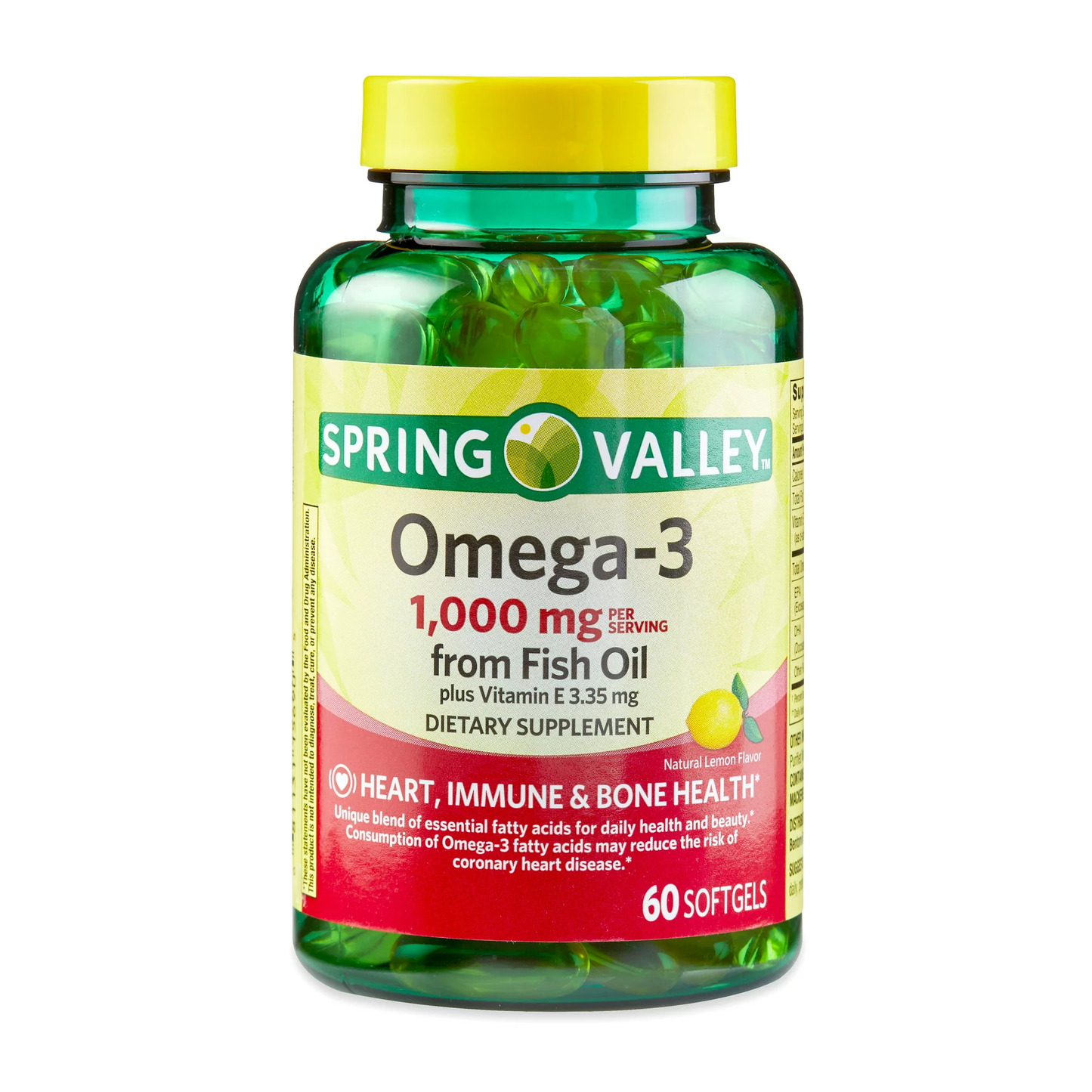 Omega 3 1,000mg 60 sofgels