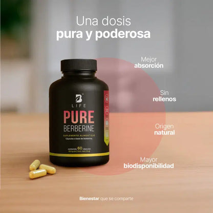 Pure Berberina Blife 60 Capsulas