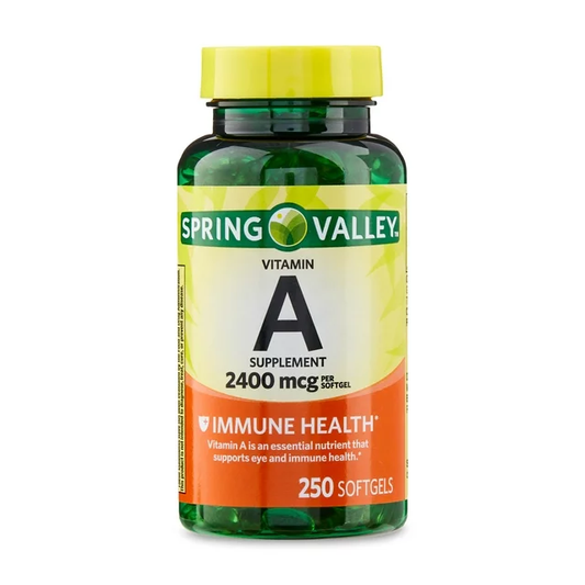 Vitamina A 2,400mcg 250 softgels