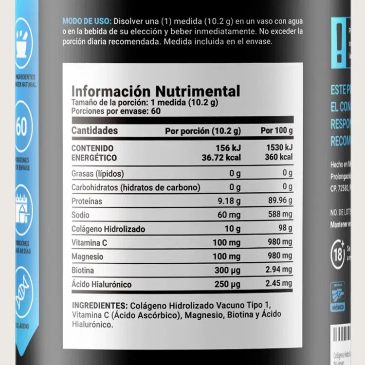 Collagen Powder Blend 60 Porciones