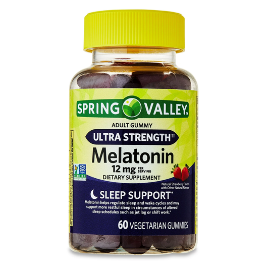 Melatonina 12mg Gomitas Extra Strength