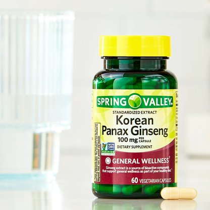 Koren Panax Ginseng 100mg 60 capsulas