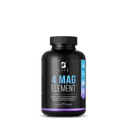 4 Mag Element 60 Capsulas