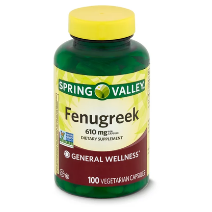 Fenugreko 610mg 100 Capsulas