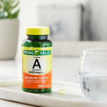 Vitamina A 2,400mcg 250 softgels